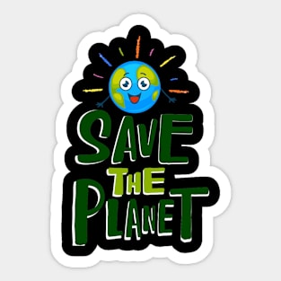 Save The Planet Sticker